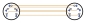 Preview: OMNITRONIC DIN Kabel 5pol MIDI 0.6m